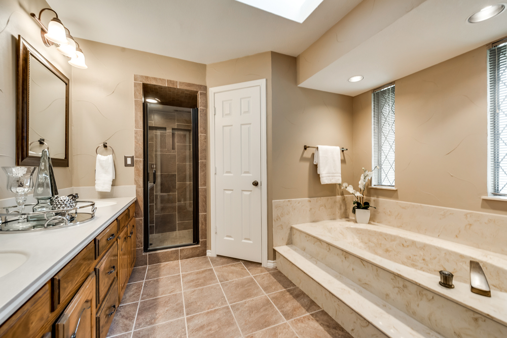    Updated Master Bathroom 
