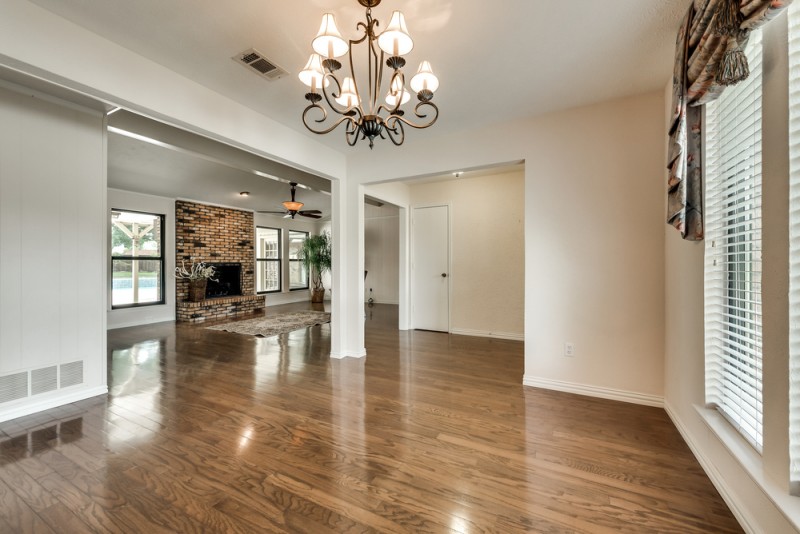    Formal Dining Open to Inviting Family Room 