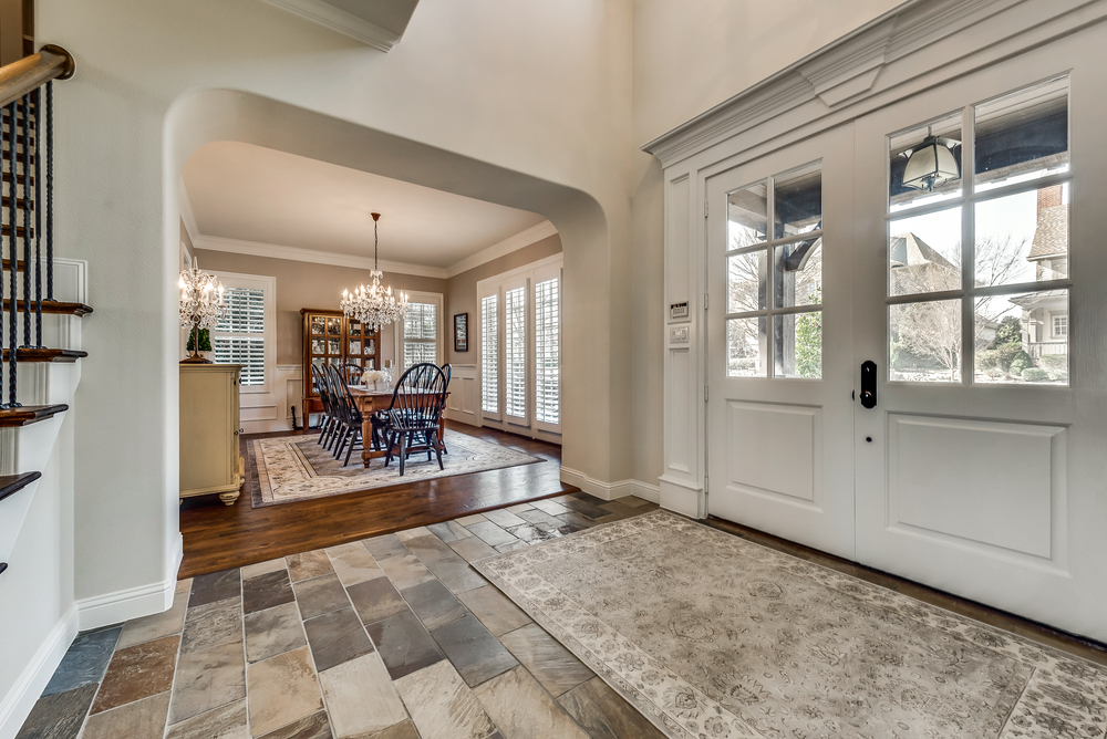    Gorgeous Entry into the Formal Dining Room 