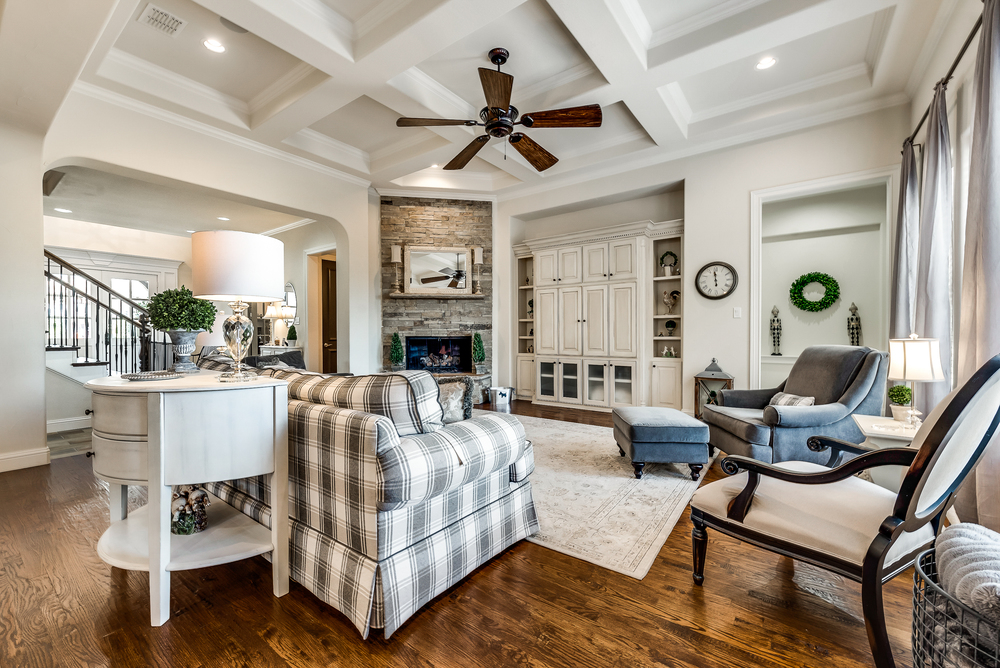    Family Room also has Gorgeous Built In Entertainment Center 