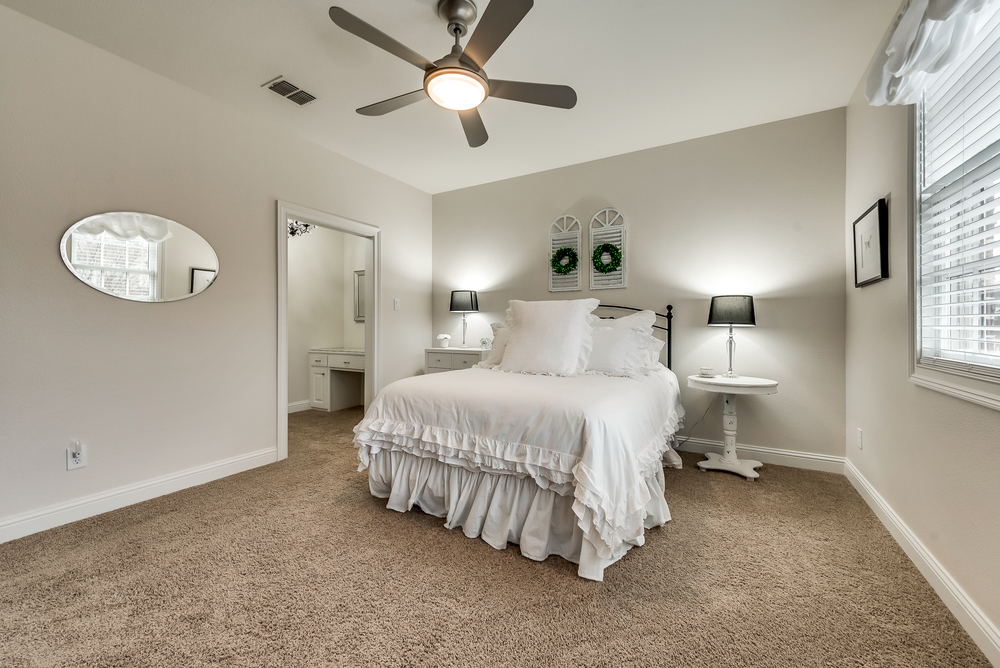    Secondary Bedroom with Vanity Area and Jack and Jill Bathroom 
