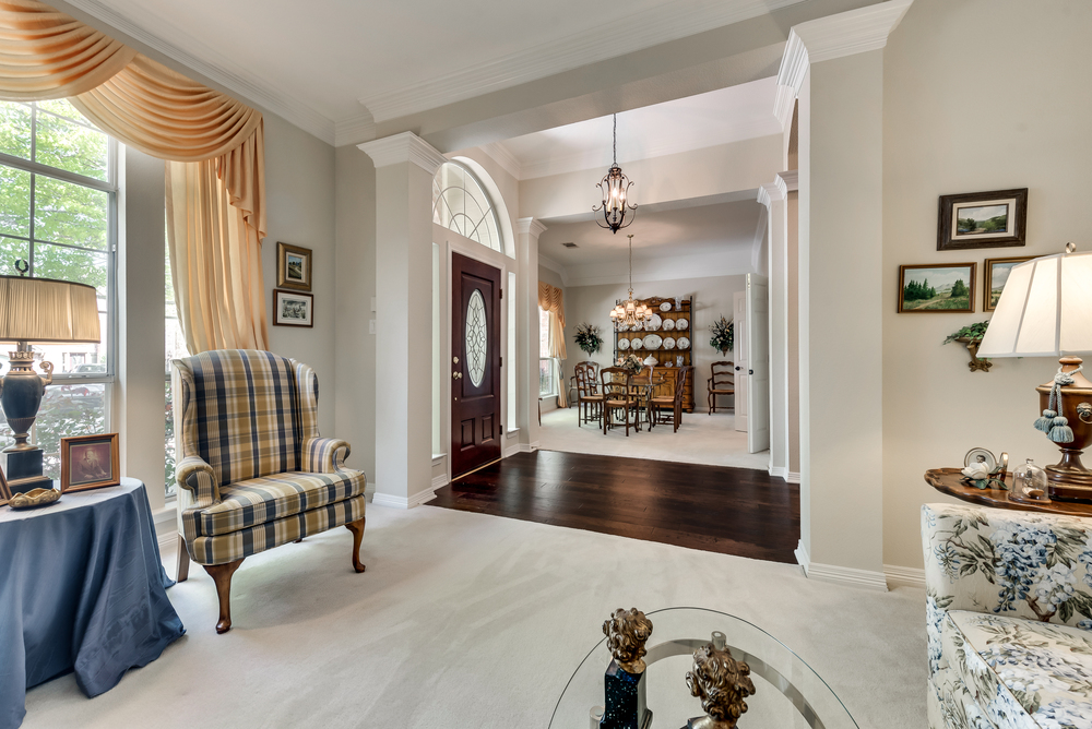    Formal Living into Entry into Formal Dining 