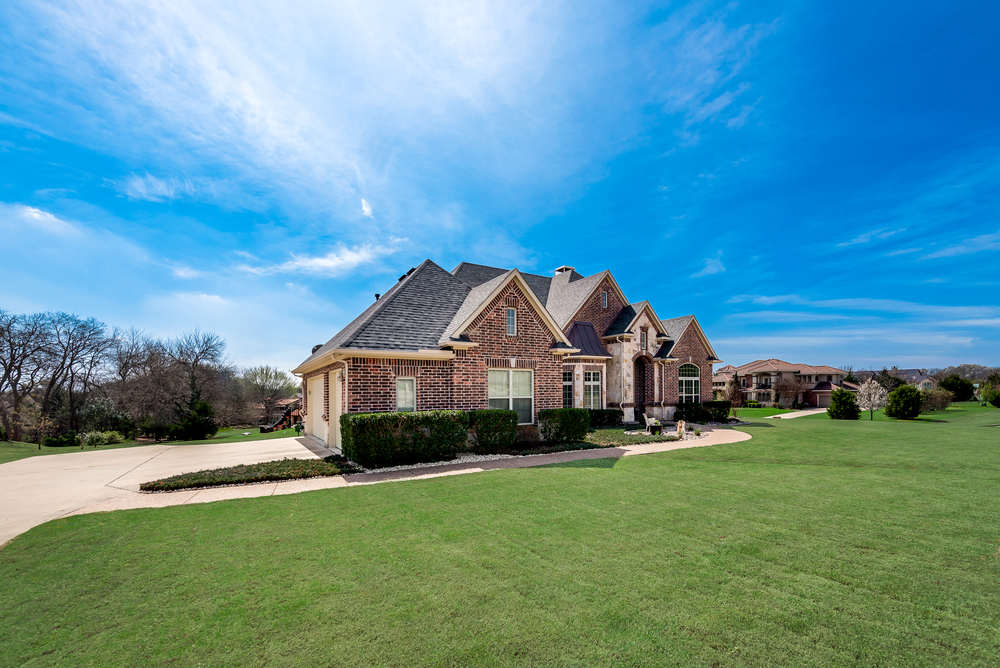    Corner Lot with Extended Swing Driveway 