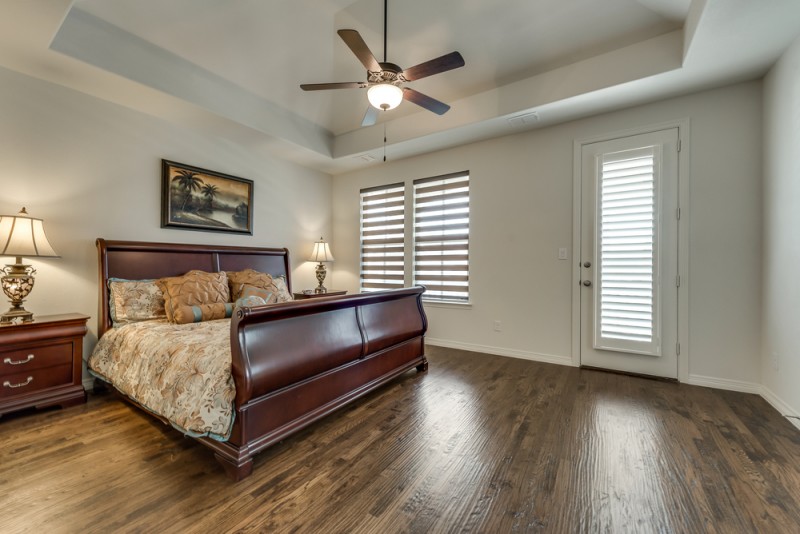    Master Suite with Door to Private Balcony 