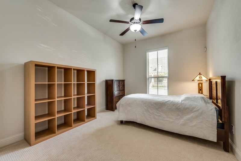    Main Level Secondary Bedroom with Private Full Bath 
