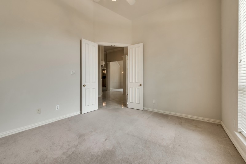    Study or Additional Bedroom with French Doors 