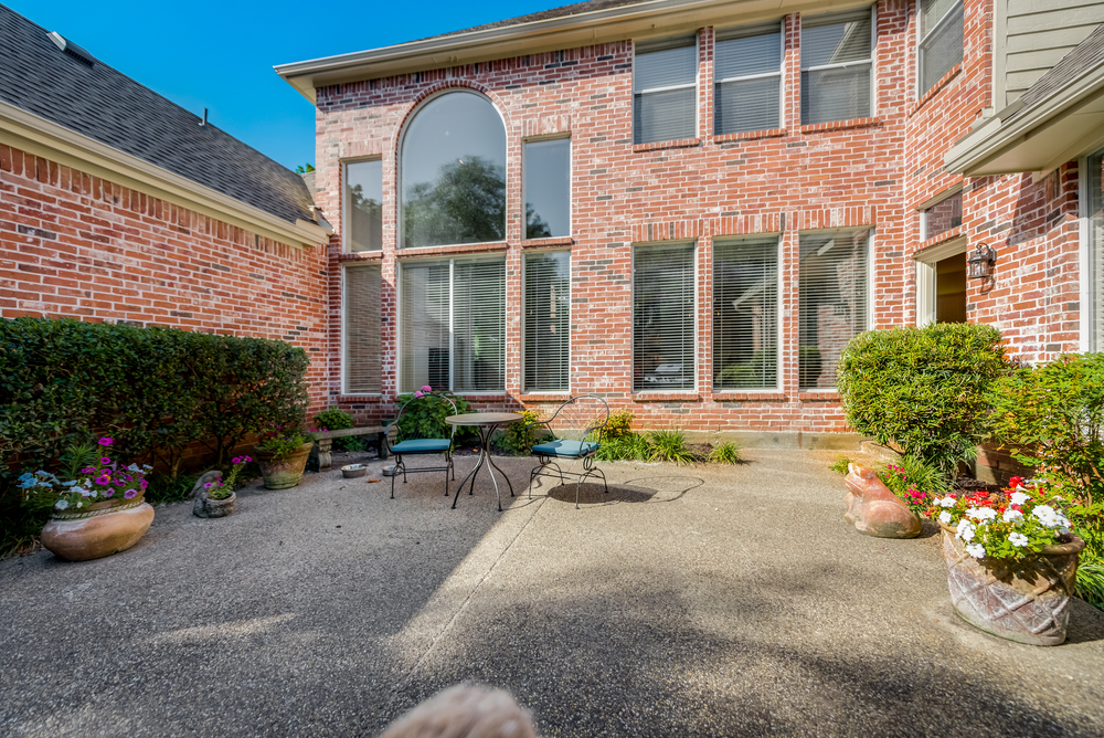    Back Patio Perfect Place for Grilling and Entertaining 