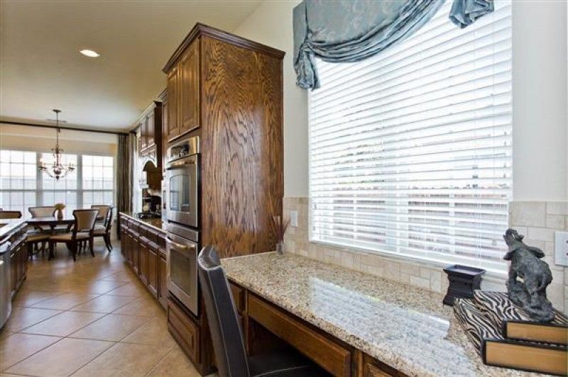    Pass Through from Dining to Kitchen with Planning Desk 