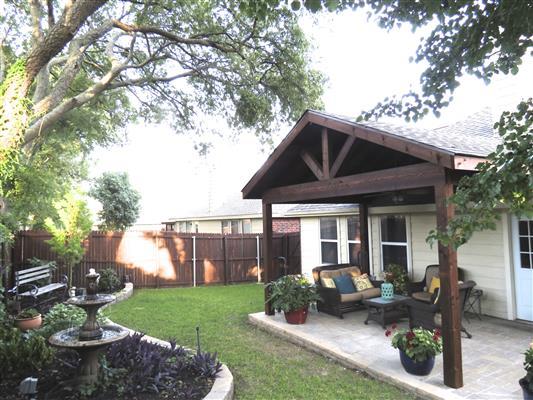 Full Yard with Cover porch   