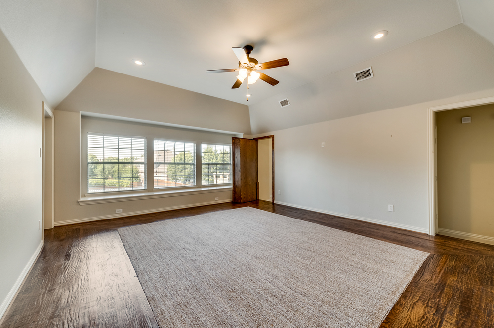    Game Room with Window Seat and Hidden Door to Flexible Bonus Room 