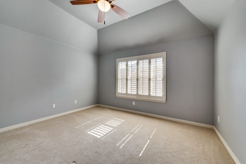    Spacious Split Secondary Bedroom with Private Access to Hall Bathroom 