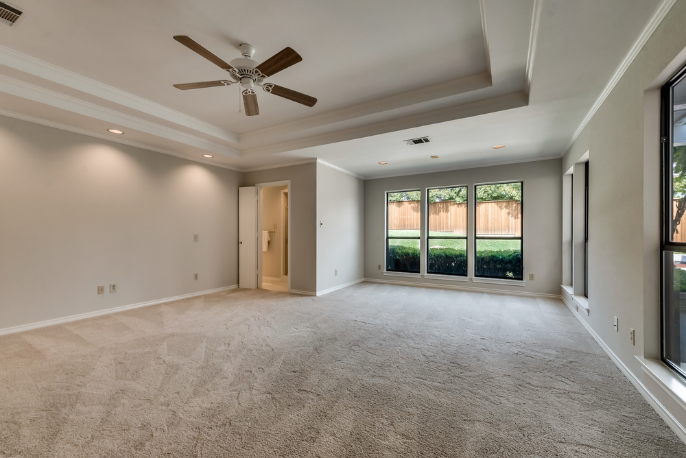    Master Bedroom has Paneless Windows and Gorgeous Backyard Views 
